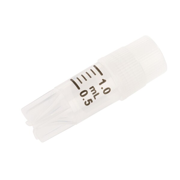 Celltreat CF Cryogenic Vial, External Thread, Self-Standing, Sterile, 1mL, PK100 229923 - main